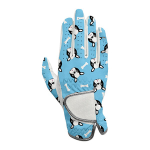 Guantes de Golf Transpirables y Cómodos de PU con Estampado Colorido para Uso en Interiores y Exteriores, Alta Calidad, 2025 a 2026 - Product Image 3