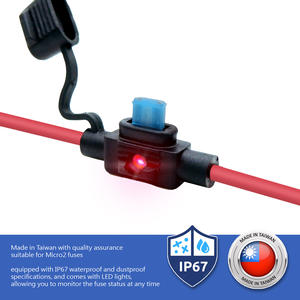 ตัวยึดฟิวส์แบบอินไลน์ LED Micro II พร้อมฝาปิด - Product Image 5