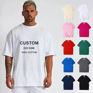 Best Quality Anti-wrinkle Oversized Custom T-shirt Oversize Cotton T-shirts For Wholesale oversized t shirt - Product Image 1