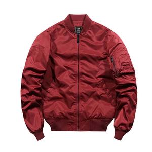 2024 hommes hiver classique design personnalisé haute qualité bombe veste/blanc nylon imperméable prix de gros propre logo veste de rue - Product Image 6