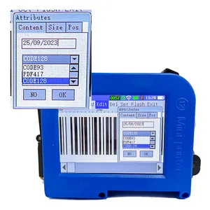 TCA Handheld Expiry Date Printer Cheap Price Date Code Stamp Handheld Inkjet Mini Date Printer
