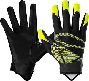 Gants de football américain personnalisés de haute qualité Concevez votre propre logo Gants récepteurs imprimés OEM Fournisseur d'uniformes de gros - Product Image 6
