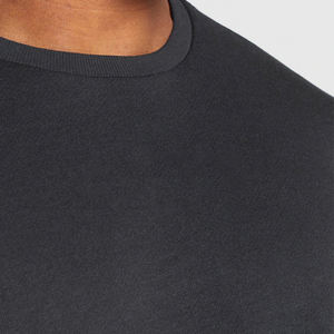 Ensemble de survêtements pour hommes, sweat-shirt léger et durable avec logo personnalisé, jogging d'automne à col rond, motif uni imprimé - Product Image 6