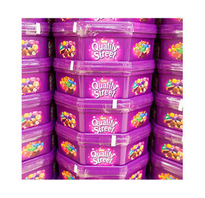 Bombones Quality Street Nestlé en Lata Grande de 2 kg, Tamaño Familiar, Paquete para Compartir en Hogares y Reuniones, Distribución al por Mayor - Product Image 1
