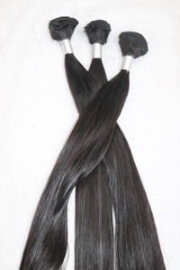 ผมต่อจากผมมนุษย์ผมชาวอินเดียแบบมีผมเป็นลอนธรรมชาติพร้อมสีผมแท้ - Product Image 5