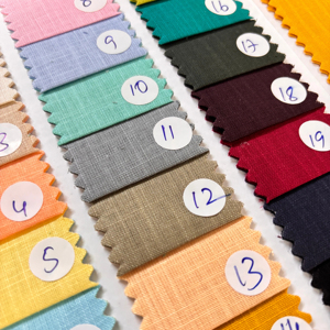 ผ้าฝ้าย100% คุณภาพสูงพร้อมด้ายจำนวน128*60สำหรับทำเสื้อและชุด - Product Image 1