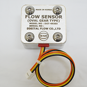 Capteur de débitmètre ultra-micro DGT-003SI professionnel coréen Support OEM personnalisable avec filetage interne de type engrenage ovale - Product Image 1