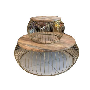 Diseño hecho a mano, accesorios para muebles para el hogar, mesa de diseño moderno, mesa de madera decorativa hecha a mano, gran oferta - Product Image 2