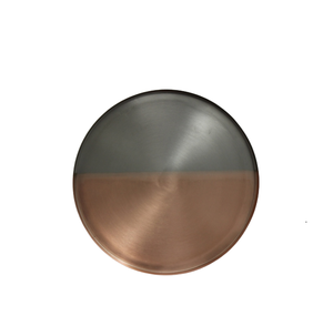 Plaque décorative murale en métal de fer décoratif fantaisie plaque ronde plaque de couleur or pour la décoration de la maison - Product Image 6