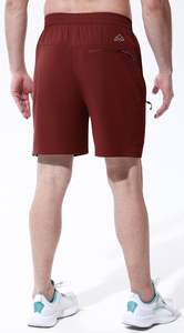 Pantalones cortos transpirables de alta calidad para hombre, pantalones cortos informales para gimnasio, nuevo diseño, pantalones cortos para correr, bolsillos en la cintura elástica - Product Image 4