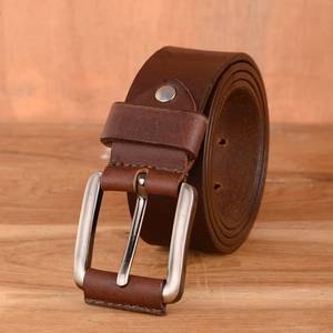 Venta de cinturones de cuero vintage genuino de calidad superior Cinturones de diseñador para hombres Cinturones de cuero disponibles a precio al por mayor - Product Image 4