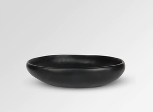 Saladier de table en résine noire Nouveau design servant bol en résine fait à la main maison jardin vaisselle bols personnalisation ustensiles de cuisine - Product Image 4