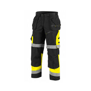 กางเกงนิรภัยสะท้อนแสงสำหรับงานหนัก ทนทาน กันลม กันน้ำ เหมาะสำหรับฤดูหนาว มีกระเป๋าหลายช่อง - Product Image 3