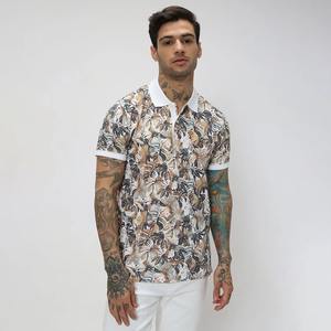 2024 personalizado pesado 100% algodón estilo Casual de los hombres para Polo camisa de lujo transpirable Jersey con diseño de patrón sólido - Product Image 4