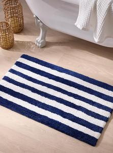 100% pur coton tapis de bain Super doux en peluche absorbant blanc réversible à la main poids lourd Construction maison hôtel par ITHL - Product Image 4
