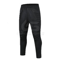 Uniforme rembourré de gardien de but résistant aux chocs avec pantalon extensible Uniforme rembourré de gardien de but de football