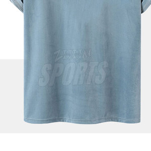 Diseña tu propio logotipo Camiseta de cuello redondo Camiseta Street Wear Camiseta de gran tamaño para hombres En stock - Product Image 6