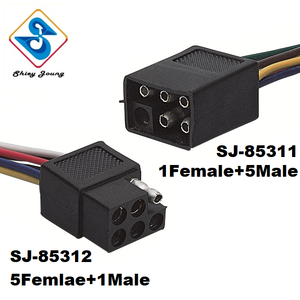 Harnais de connecteur à 6 broches automobile Trail Truck Farm Marine - Product Image 3