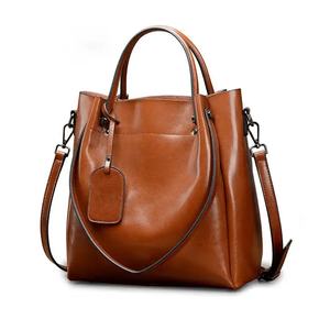 Hiver Été Nouveau Style Design de Mode Cuir de Vachette Ladies Fashion Outwear Tote-Bag Handbags - Product Image 1