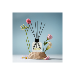 Lily of the Valley Aromatherapy Reed Diffuser 120ml Glass Diffuser <b>Set</b> <b>Essential</b> <b>Oil</b> Home Fragrance for Room Use 50ml Capacity - Product Image 1