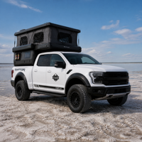 Camper pour camionnette avec cuisine, salle de bain et douche, adapté aux 4x4, camping tout-terrain pour pick-up, camping-cars tout-terrain