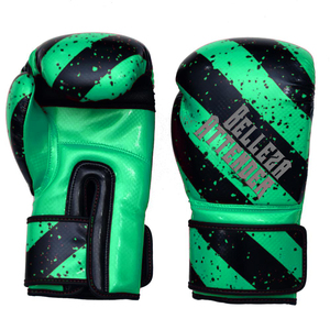 Gants de boxe et de combat MMA demi-doigts avec logo personnalisé pour adultes Gants d'entraînement en cuir respirant - Product Image 4