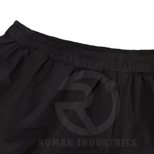 Pantalones cortos de baloncesto para hombre con logotipo personalizado al por mayor, pantalones cortos transpirables de secado rápido de color sólido, estilo informal - Product Image 2