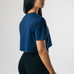 T-shirts Crop Top en Polyester Coton à Imprimés Personnalisés – Produit Populaire, Blocs de Couleurs, Excellente Qualité pour Femmes - Product Image 3