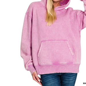 Vestido Sudadera Suave de Alta Calidad, Sudaderas con Estampado Personalizable para Mujer, Sudaderas con Hombros Caídos y Lavado Ácido - Product Image 6
