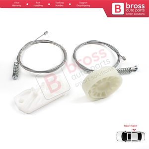 ชุดซ่อมกระจก BWR1120ด้านหลังขวาสำหรับ CLK Class C209 W209 MK2 A209รถเก๋ง2ประตู2002-2009 A2096700203เปิดประทุน - Product Image 5