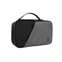 Sac de toilette multifonctionnel décontracté et professionnel, imperméable, à compartiments, avec design à panneaux, fabriqué au Vietnam