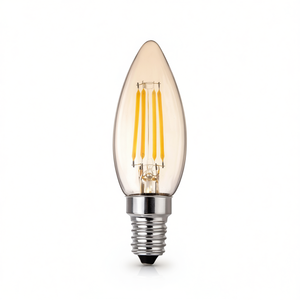 Bombilla LED de Filamento E14 de 4W con Forma de Vela - Product Image 2
