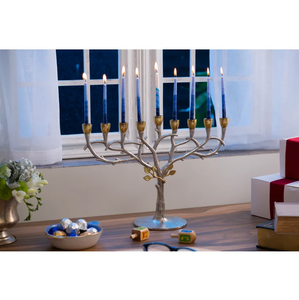 Chandelier en aluminium motif arbre pour décoration de Noël, centre de table de mariage, support de bougie, décoration de table à domicile - Product Image 3