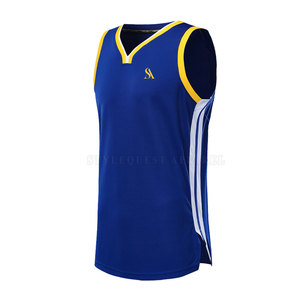 Maillot de basket-ball respirant nouveau design de haute qualité maillot de basket-ball confortable en gros - Product Image 2