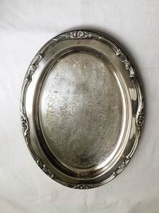 Elegante Bandeja de Servir de Metal Chapada en Oro, Apta para Lavavajillas, Tamaño Grande para el Hogar, Vajilla de Cocina, Sofisticada - Product Image 5