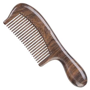 Peine de Madera Artesanal Personalizado Almost Craft HC-1360, Acabado Natural Ecológico para Peinar el Cabello, Hecho en India - Product Image 6