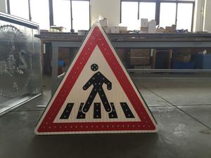 إضاءة ليد تعمل بالطاقة الشمسية وامض في الهواء الطلق تحذير المرور تسجيل المجلس - Product Image 5