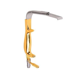 Retracteur manuel de sein à double extrémité Metal Med Corporation, style Tebbetts, fibre optique isolée, 24 mm, acier inoxydable, CE - Product Image 5