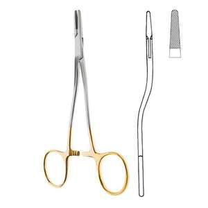 Pince porte-aiguille chirurgicale en acier, modèle Kilner, la plus vendue, TC 13,5 cm, forme baïonnette, pour maintien des sutures, certifiée CE, SurgiRight - Product Image 3