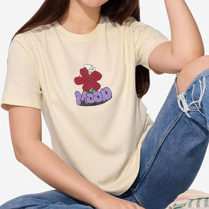 Vente en gros d'usine de t-shirt athlétique à imprimé bouffant pour femmes, crop top, t-shirt d'été respirant pour femmes, chemises pour femmes - Product Image 3