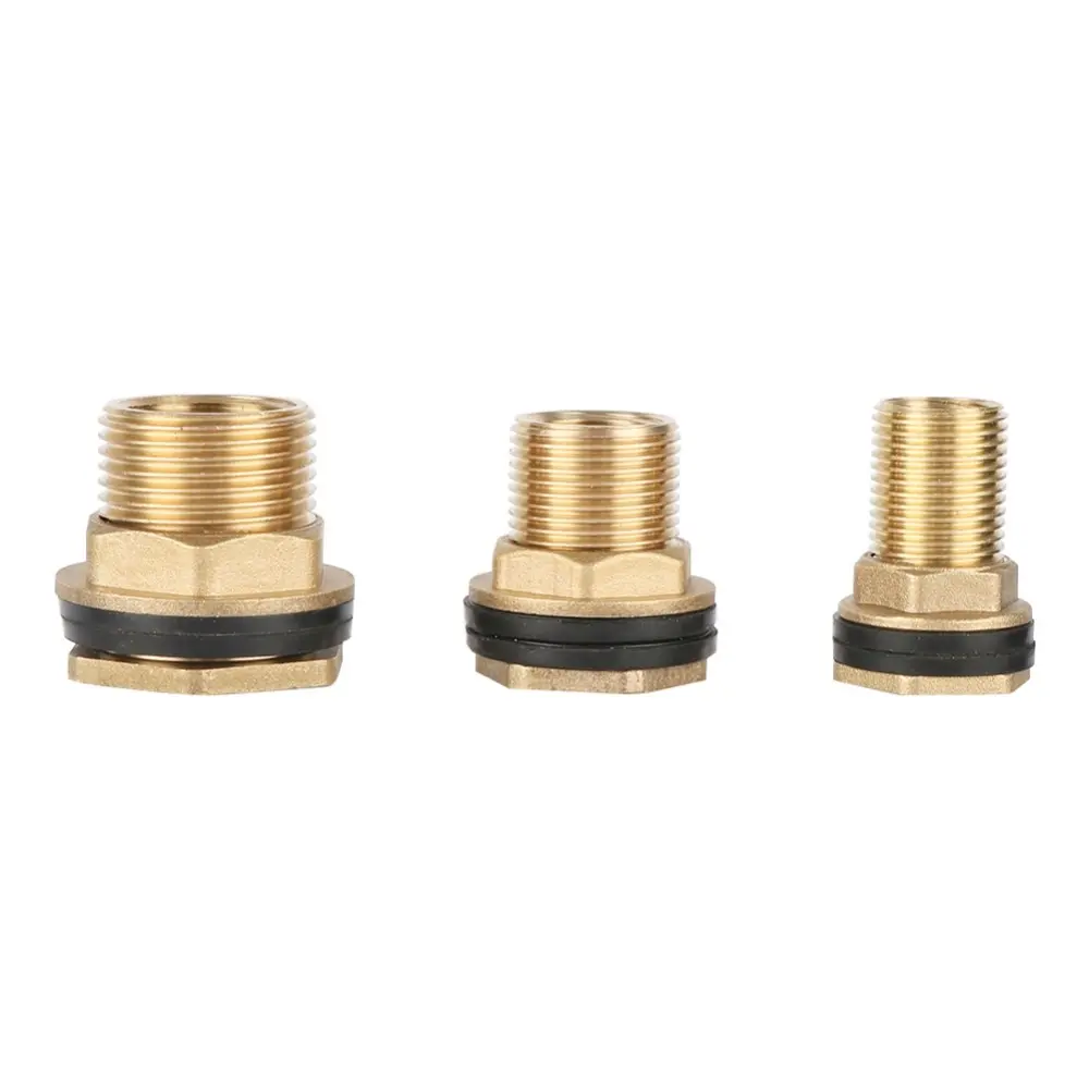 Brass Pipe Adapters Fish Tank Water Bucket Drainage Accessories Water Tank Connector