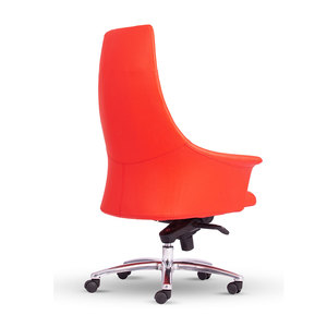 Chaise de bureau pivotante avec appui-tête réglable - Cuir de qualité supérieure - Bureau à domicile/atelier - Product Image 2
