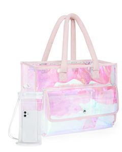 Bolso de Mano Impermeable Personalizado de Gran Capacidad para <span class=keywords><strong>Mujer</strong></span>, con Bolsillo para Teléfono, Bolso Tipo Tote de Playa para Vacaciones de Verano - Product Image 2
