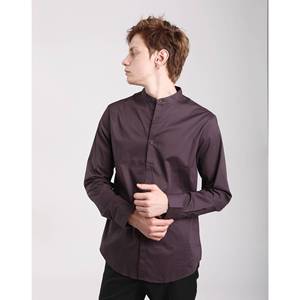 Camicia fantasia da uomo Slim Fit a maniche lunghe - Product Image 4