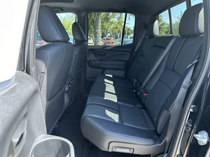 Honda Ridgeline Trail-Sport AWD 2024 d'occasion noire avec jantes en alliage foncées, sièges en cuir, transmission automatique, navigation, sièges chauffants et télécommande - Product Image 3