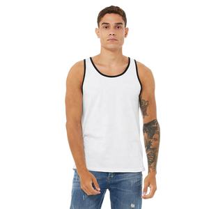 Gilet d'été décontracté sans manches pour hommes débardeur respirant gilet de vacances gilet de gymnastique pour hommes débardeur sans manches T-Shirt à la mode - Product Image 4