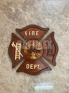 Personalizado OEM colgante de pared de madera tallado Logo de lujo decoración del hogar Animal placas de madera estilo artístico para la decoración de interiores - Product Image 3