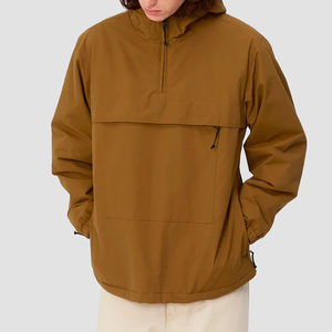 Fashionable <b>Pullover</b> Windbreaker <b>Jackets</b> with Hooded Collar Pattern Decoration Customizable Your Own Logo Private Label Option - Product Image 4