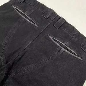 Pantalones vaqueros personalizados con estampado digital ecológico | vaqueros holgados transpirables unisex para trajes diarios urbanos - Product Image 3