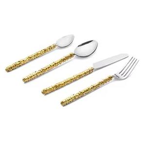 Ensemble de couverts en métal modernes couverts de luxe en acier inoxydable pour salle à manger cuisine fête et collection de cadeaux - Product Image 3